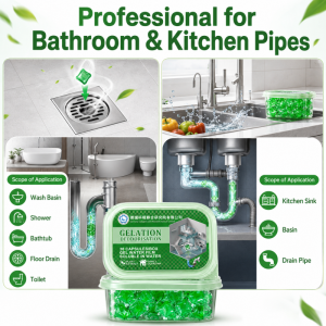 [SG STOCK]Drain Pipe Deodorizing Beads & Eliminate Odor PodsKitchen&Bathroom Pipe Treatment Dissolvable