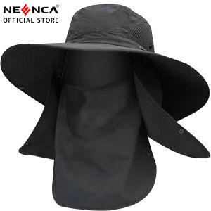 NEENCA Fishing Hat for Men UPF 50+ 360 ° Sun Hat for Womenwith Removable Mesh Face Neck Flap Cover with Neck Flap for Mens