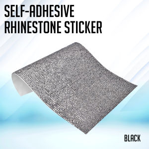 Quali Products - Self-Adhesive Rhinestone 12x20cm for DIY Self-Adhesive Decorative Stickers