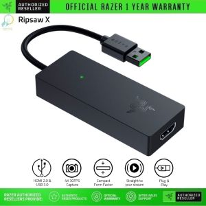 Thiết bị chuyển đổi máy ảnh thành webcam Razer Ripsaw X_Mới hàng chính hãng