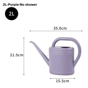 MKEB 1L/2L หม้อบัวรดน้ำ ปากยาวปาก พลาสติกทำจากพลาสติก สปริงเกอร์พืช จุได้มาก อุปกรณ์รดน้ำน้ำ อุปกรณ์ในสวน