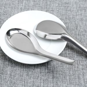 Combo 10 thìa phở inox hình hoa sen
