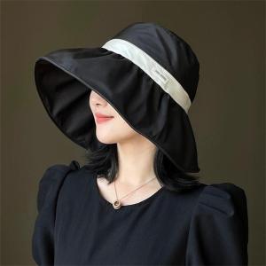 Ready Stock Women Summer Sun Hat Bucket Hat UPF50+ Summer Outdoor Beach Sun Hat Sunscreen