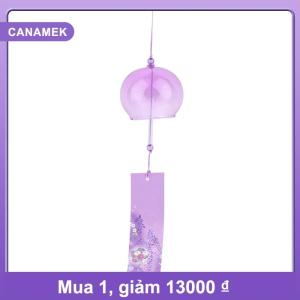【CANAMEK】 Chuông gió mới làm bằng tay thủy tinh Chuông Gió món quà sinh nhật Giáng sinh món quà Nhà Kiểu dáng Chuông gió phong cách Nhật Bản