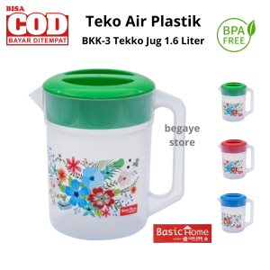Teko Air Plastik Lion Star Bebas BPA | BKK-3 Tekko Jug 1.6 Liter BPA Free | Teko Air Plastik Cantik