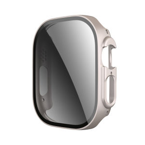 Vỏ bảo vệ màn hình cho Apple Watch Ultra 3 2 49mm 46mm 42mm Vỏ đồng hồ bằng kính cường lực chống gián điệp Vỏ phim bảo mật iWatch Series 11 10 9 8 7 6 5 4 SE3 44mm 40mm 45mm 41mm
