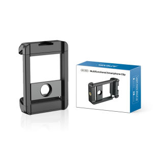 คลิปสากลขนาดเกลียว 17 มม. คลิปขยายได้ 66-95 มม. ใช้สำหรับการถ่ายภาพสดสำหรับเลนส์และสมาร์ทโฟนส่วนใหญ่