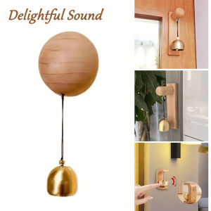 Brass Bell Wind Home Decor Doorbell Chime Garden Outdoors Door Bell Shop Entry Welcome Chime Wind Bell Festival Gifts