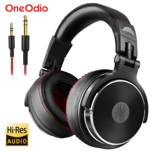 Banchugw 2024 Studio Pro DJ Headphone Over Ear 50mm Drivers HIFI Wired Headset Professional Monitor DJ Headphones With Mic For Phone