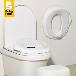 Bệ ngồi toilet bệ thu nhỏ bồn cầu cho bé đi vệ sinh đệm nhựa TPE êm ái cao cấp hiệu Babypods