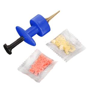 Giun đất bloodworm Clip xách tay bả thiết bị Mồi Câu Cá Ánh sáng trọng lượng Clip sống giòi ăn nhanh chóng kẹp móc