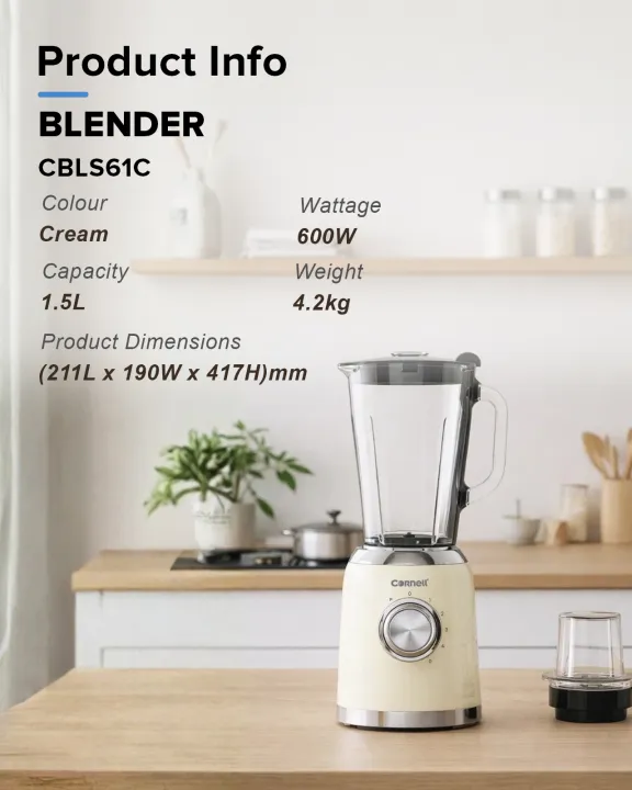 Cornell%201.5L%20Glass%20Jug%20Blender%20with%20Grinder%20High%20Speed%20Mixer%20in%20600%20Watt%20-%20Image%208