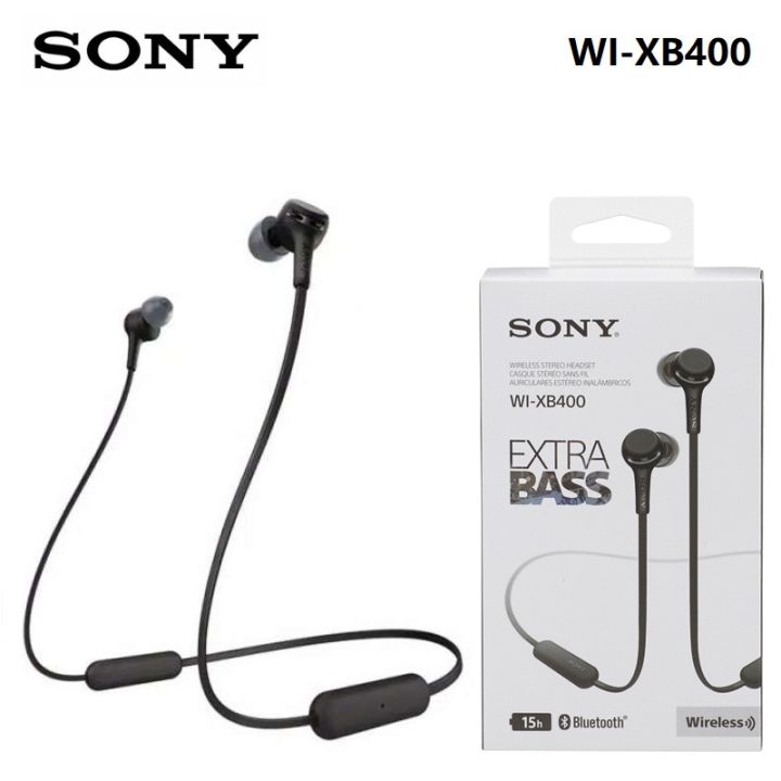 SONY WI-XB400 Wireless Stereo Earphones Bluetooth Sport