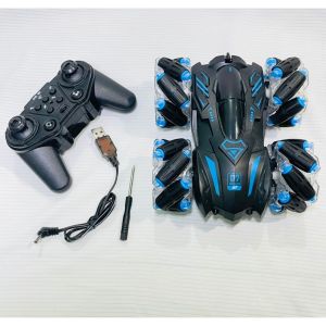 Xe Địa Hình D7 Điều Khiển Từ Xa Xoay 360 Độ Có Nhạc Có Đèn Chạy Được Cả 2 Mặt Cho Bé