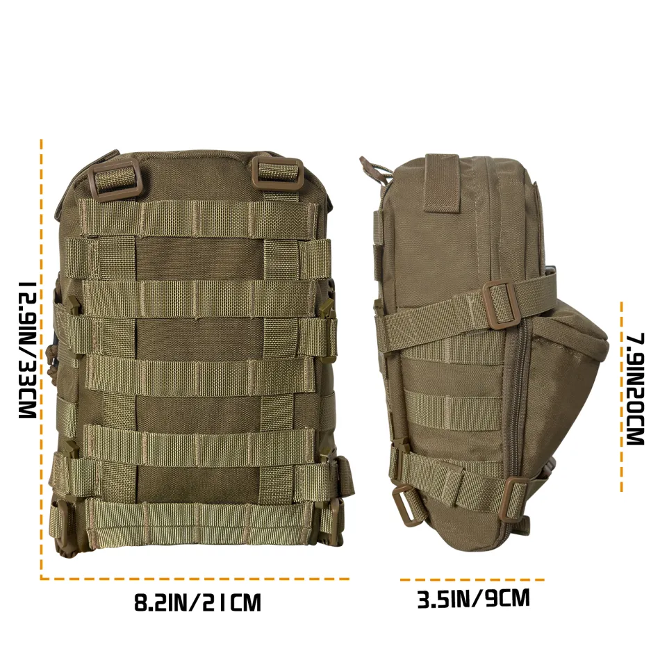 Mua Tactical MOLLE Hydration Backpack For 2L Water Bladder,500D Nylon - View #3