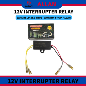 Shinagawa ALLAN 12V Adjustable Horn Light Relay for Motorcycles Safe Reliable Trustworthy Interrupter Relay