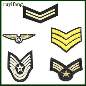 ruyifang สติ๊กเกอร์ติดหน้าอกรูปนกอินทรีสำหรับผู้ชายชุดนักบินสำหรับงานประดิษฐ์ทำด้วยตัวเอง