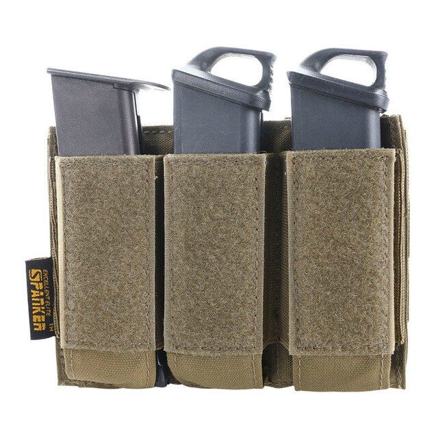 Excellent Elite Spanker Tactical Molle Triple Magazine Pouches Military