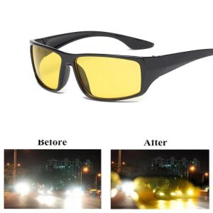 WININ Night Vision Night Driving Glasses Anti-Glare Enhanced Light Night Vision Fashion UV Protection Anti-Glare Sunglasses For Drivers