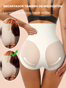 High Waist Tummy Control Women Panties Seamless Ladies Underwear Body Shaping Briefs Daily Comfort Wear