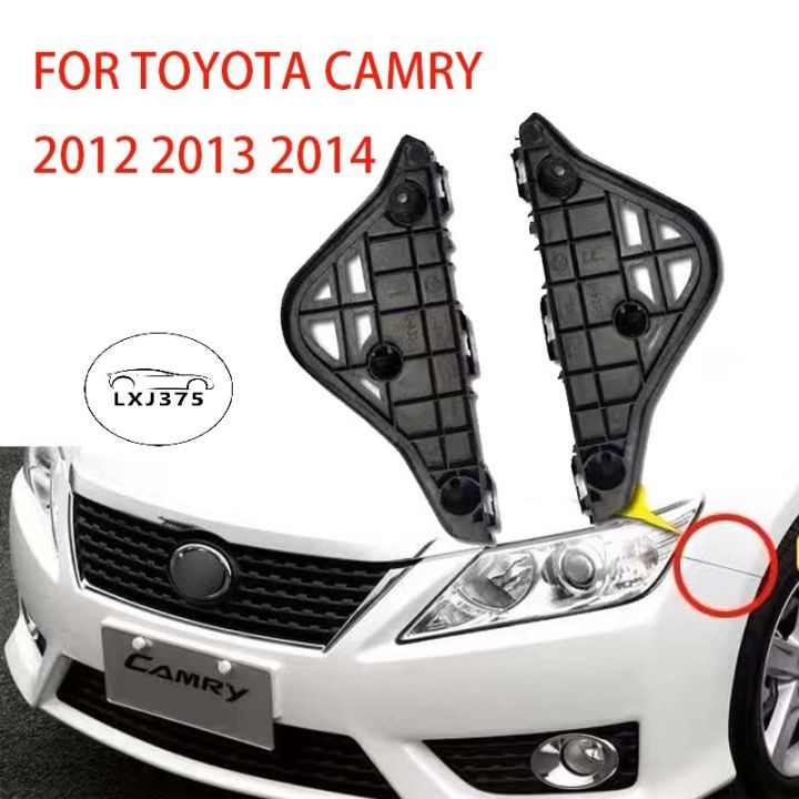 Soillar Front Bumper Support Bracket Set – Left & Right – For Toyota Camry 2018-2021 – Direct Fit Iron