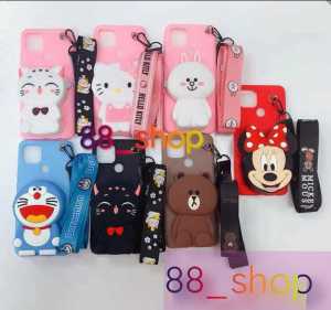 SOFT CASE KARAKTER DISNEY DOMPET KOIN + GANTUNGAN TALI HP XIAOMI/REDMI NOTE 7/REDMI NOTE 7 PRO/TOP QUALITY