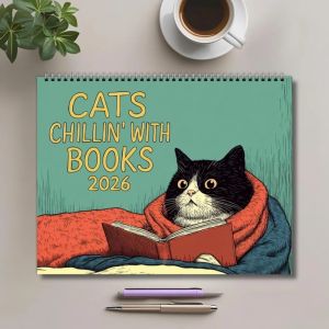 SPORTS XU ผู้วางแผนครอบครัว ปฏิทินปี 2026 12 เดือน ทำด้วยมือ ปฏิทินติดผนัง สร้างสรรค์ กระดาษหนา ปฏิทินตั้งโต๊ะ ของตกแต่งบ้าน