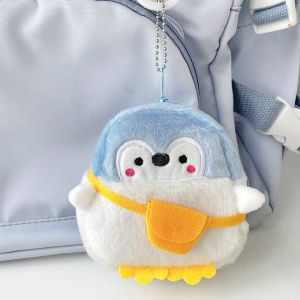 Kawaii Penguin Plush Coin Purse Penguin Girl Cute Plush Coin Purse Storage Bag Kids Holiday Party Gifts