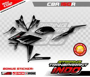 STRIPING VARIASI HONDA CBR 150 R / STICKER LIST HONDA CBR 150 R