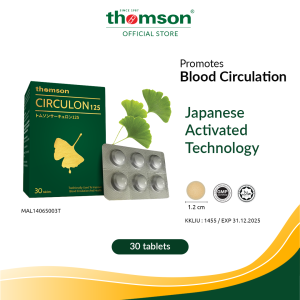 Thomson Circulon 125mg (30 tablets) - Promote blood circulation