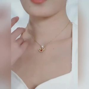 Swarovski Womens Infinity Necklace with crystal and moissanite stones non-fading silver chain suitable as a birthday gift