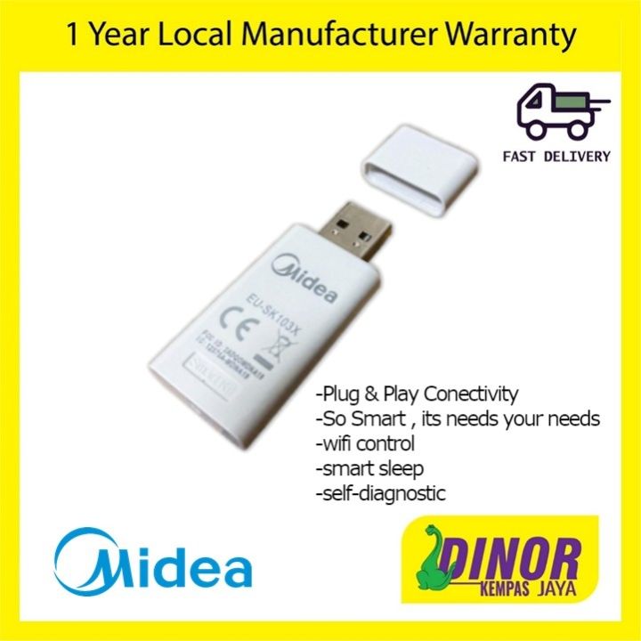 Midea Q Controller Original Midea Inverter / Non Inverter Series Air-Conditioning WIFI ...