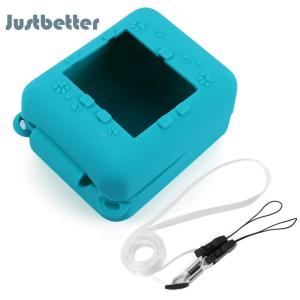 Silicone Cover Case Protective Case Anti Drop Protective Storage Holder with Lanyard for Bitzee Virtual Electronic Pet