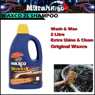 Waxco Wash and Wax Car Shampoo 2000ML/100ML