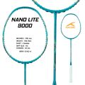 HUNDRED ไม้แบดมินตัน รุ่น NANO LITE 9000 แถมกระเป๋า+พันด้าม+เอ็น พร้อมขึ้น ฟรี. 