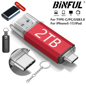 512G USB Flash Drive Photostick High Speed Sticks External Storage Pen Drive For Phone iPhone Android PC Copy Photo Videos Files2026