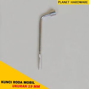 Kunci Roda Mobil Ukuran 19 Kunci Baut Rodal Mobil L 19 mm COD Bayar Di Tempat / Planet Hardware