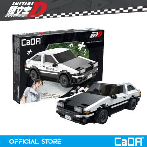 CaDA Initial D Takumi Fujiwara Toyota AE86 Trueno Brick DIY Brick R/C+APP Control 1:20 Scale RC Vehicles DIY Blocks Toy Set C51086W