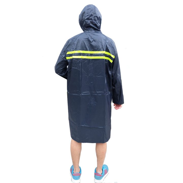 Raincoat PVC Waterproof Motor Bike Rain coat Bicycle Rain coat Blue