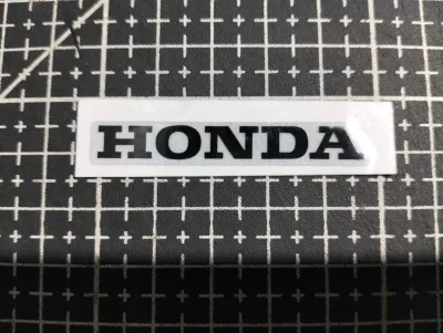 สติกเกอร์HONDA V2 สะท้อนแสง โลโก้HONDA แบบตัด พร้อมส่ง