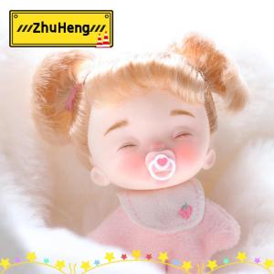 zhuheng 5 cái núm vú giả búp bê mini đáng yêu Đồ dùng nhà chơi núm vú giả cho búp bê ob11 BJD Búp bê em bé Đồ chơi trẻ em phụ kiện núm vú giả cho em bé