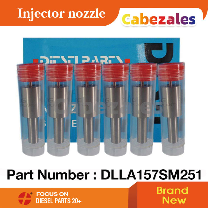 6pcs DLLA157SM251 Fuel Sprayer Nozzle Tip Engine Fuel Injector DLLA 157 ...