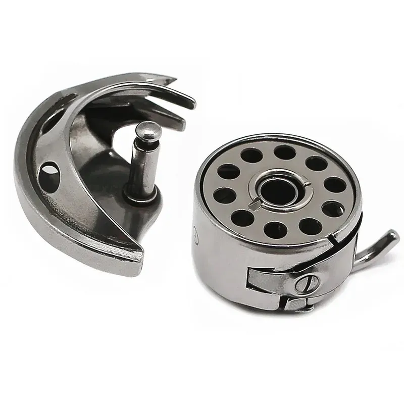 Metal Bobbins Shuttle Hook Bobbin Case for Old Style Household Sewing  Machine Brother Singer Sewing Accessories Tools Set