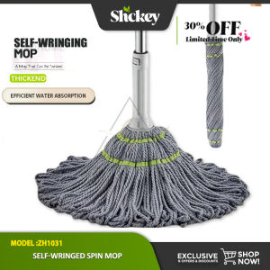 SCHKEY l ZH1031 Adjustable Hand Mop Self Wringing Floor Professional Easy cleaning Microfiber Mop