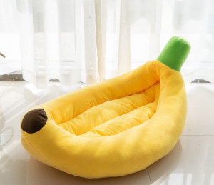 [Có size to]Nệm chuối cho chó mèo / giường ổ đệm cho chó mèo êm mịn hàng chất lượng tốt