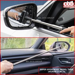 Wiper Spion Mobil Sikat Pembersih Kaca Teleskopik Panjang Pendek Ukuran 21 98 cm Bahan Kokoh AA
