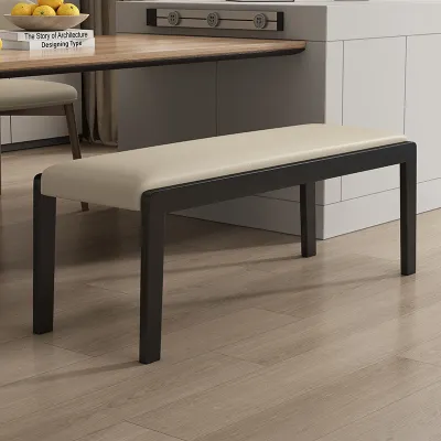 Nordic Solid Wood Bench Dining Stool Bed End Stool Solid Wood Shoe Changing Stool Fitting Room Restaurant Home Creative Stool