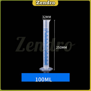 ZEO 25/50/100/250/500/1000ml Plastic Measuring Cylinder Chemistry Laboratory Measure Cup Tool