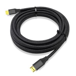 MiniHDMI to HDMI2.1 Cable for Enhanceds Video Quality on Tablets Projectors and Gaming Systems