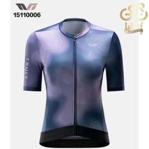 ROCKBROS TVI Women 15110006 Baju Kaos Jersey Sepeda Wanita Lengan Pendek Silent Future Summer Bicycle MTB Road Bike Cycling Jersey Women Short Sleeve Breathable Fashion Bike Jersey Quick-dry Full Zipper MTB Clothing Ciclismo
